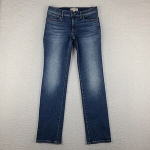 Lucky Brand Jeans Womens 6/28 Ankle Blue Sweet Mid Rise Straight Medium Wash